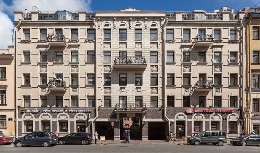 Доходный дом на 8-я Линии Васильевского острова – пешеходные экскурсии от 1100 рублей