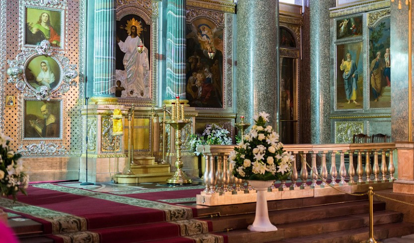 Внутреннее убранство Казанского собора – сборные экскурсии для детей в Санкт-Петербурге от 550 рублей