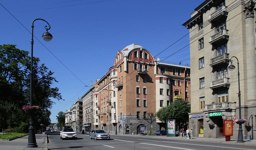 Елисейские поля Петербурга (Каменноостровский проспект), часть 1 – пешеходные экскурсии для заказных групп от 290 рублей