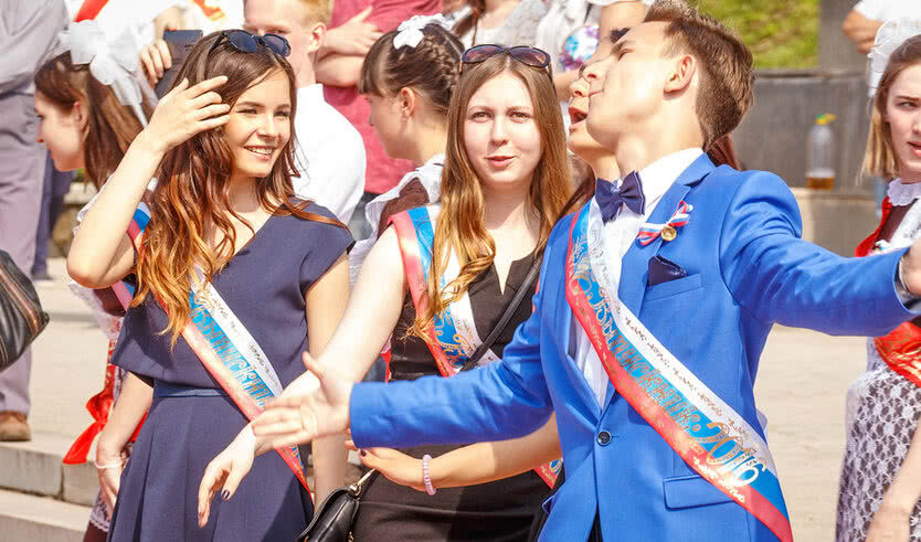 Выпускники – выпускные вечера для 9 класса от 7700 рублей