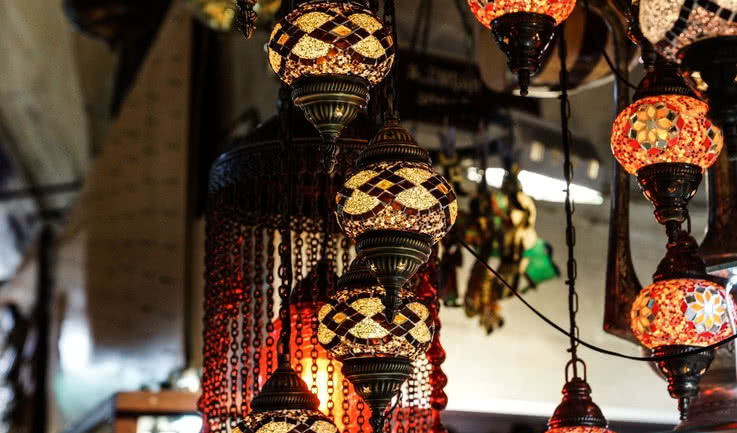 Турецкие светильники — новогодние корпоративы от 7600 рублей