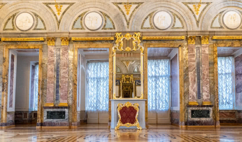 Мраморный дворец (с посещением покоев Великого князя К. К. Романова) – интерьерные экскурсии для организованных групп от 1920 рублей