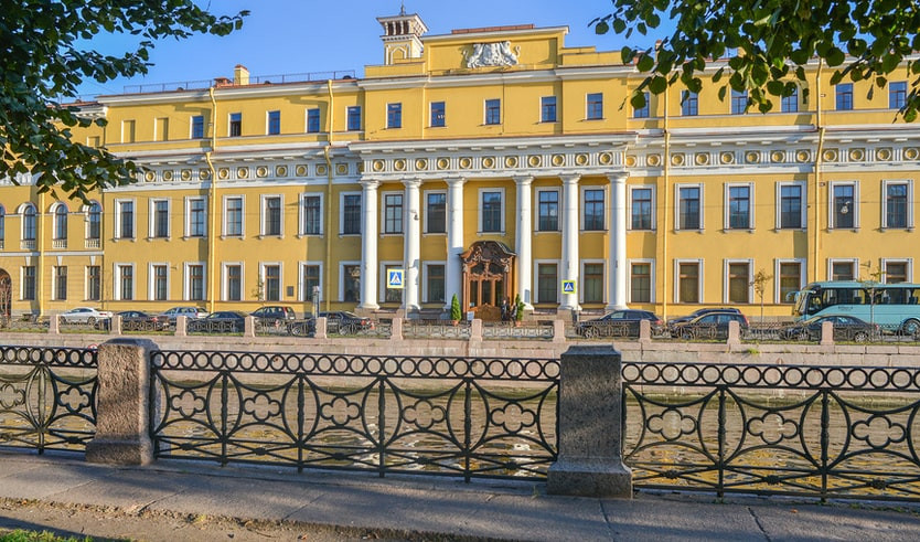 Юсуповский дворец – пешеходные экскурсии от 780 рублей