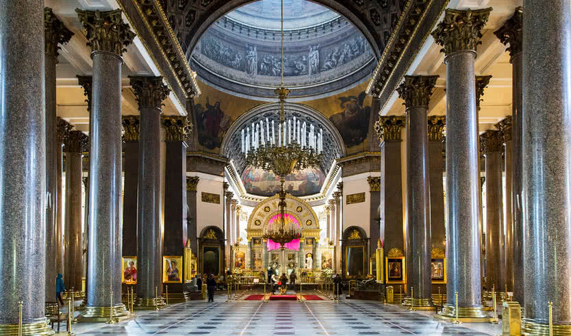 Интерьер Казанского собора — Экскурсии и программы для детей от 240 рублей