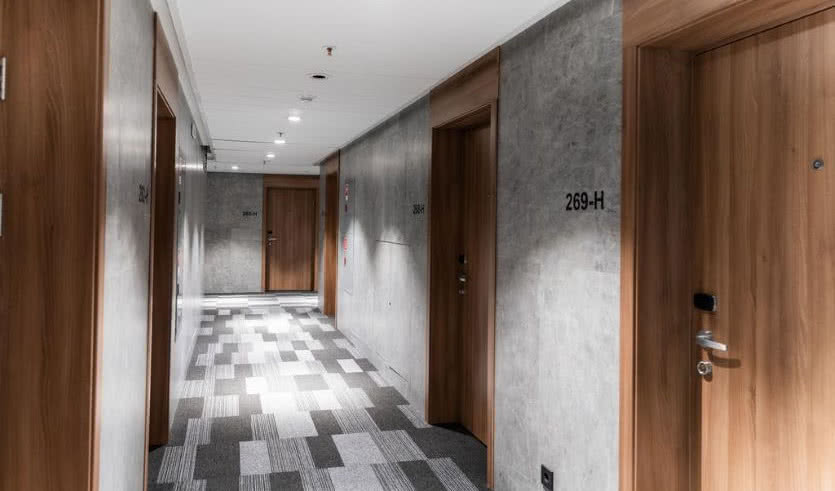 Отель Valo – коридор