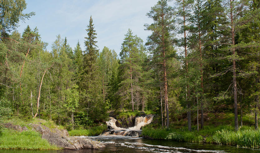 Водопад Ахвенкоски – туры в Карелию от 6650 рублей
