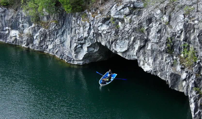 Рускеала — речные круизы от 14000 рублей 