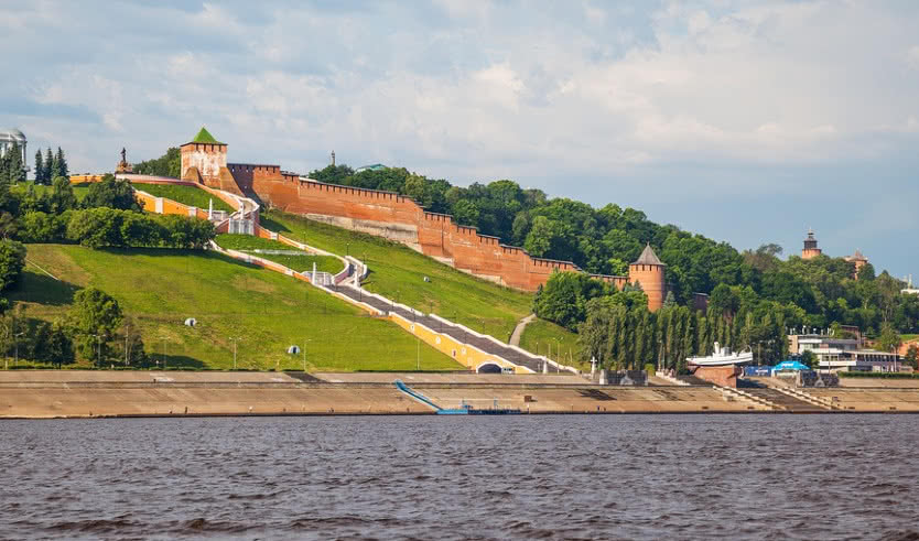Вид на Нижегородский кремль – речные круизы от 43050 рублей