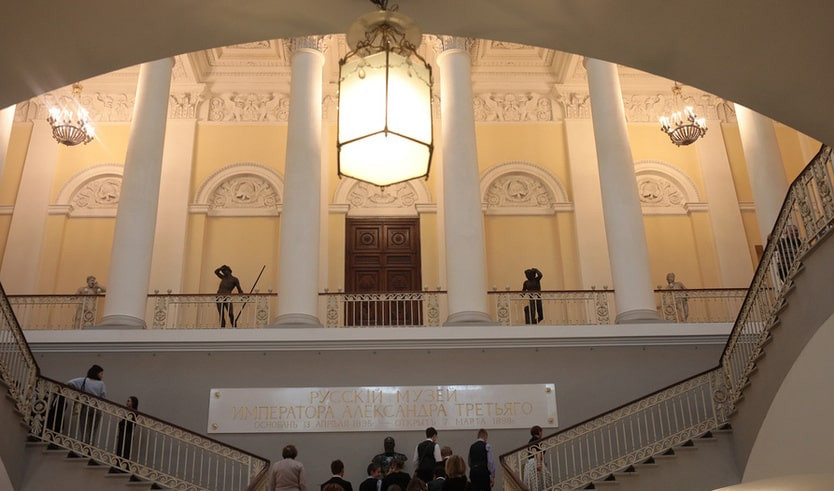 Главная лестница Русского музея – интерьерные экскурсии от 1600 рублей