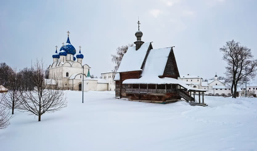 Богородице-Рождественский собор и Никольская церковь. Суздальский кремль – туры по Золотому кольцу от 26900 рублей