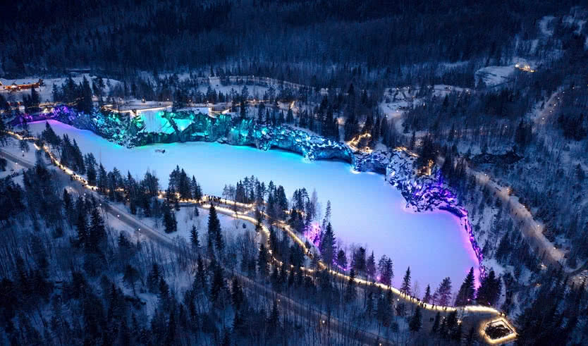 Горный парк «Рускеала» – туры в Карелию от 22350 рублей