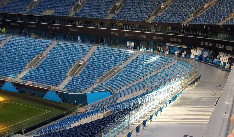 Прогулки в Зените (стадион «Санкт-Петербург») (для школьных групп) — экскурсии и программы для детей от 380 рублей