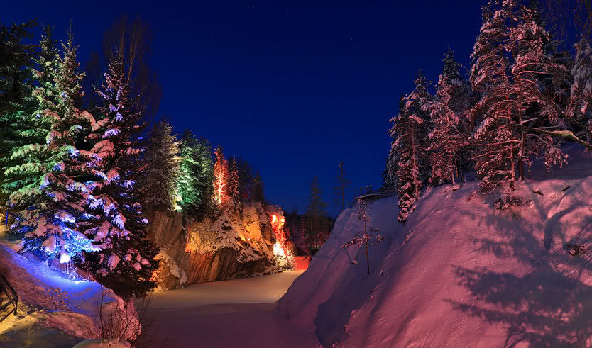Новогодние истории Выборга и Рускеалы — туры в Карелию от 19900 руб.