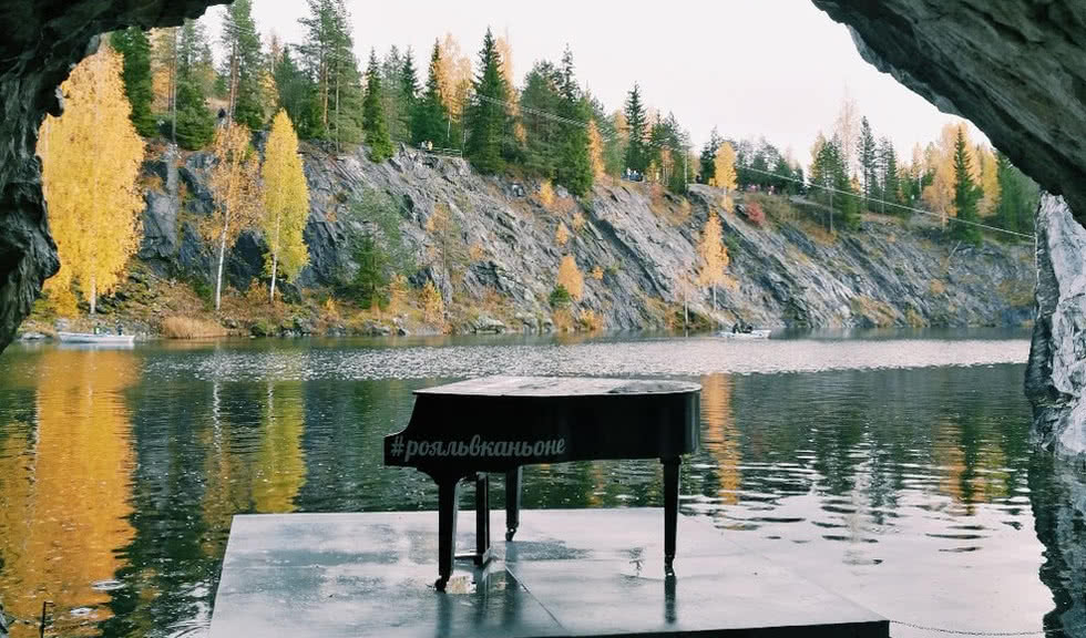 Рояль в каньоне. Источник, 1 день — туры в Карелию 