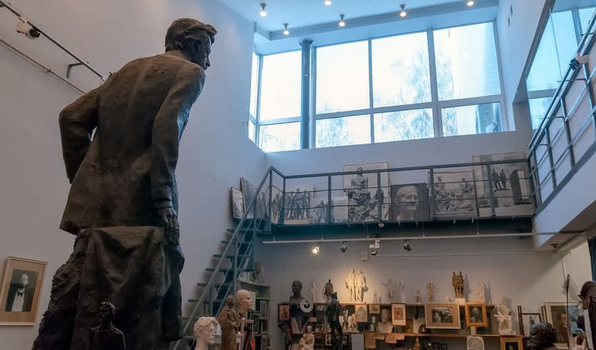 Мастерская М. К. Аникушина – интерьерные экскурсии