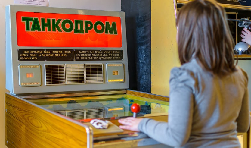 Игра на автомате «Танкодром» – экскурсии и программы для детей от 200 рублей