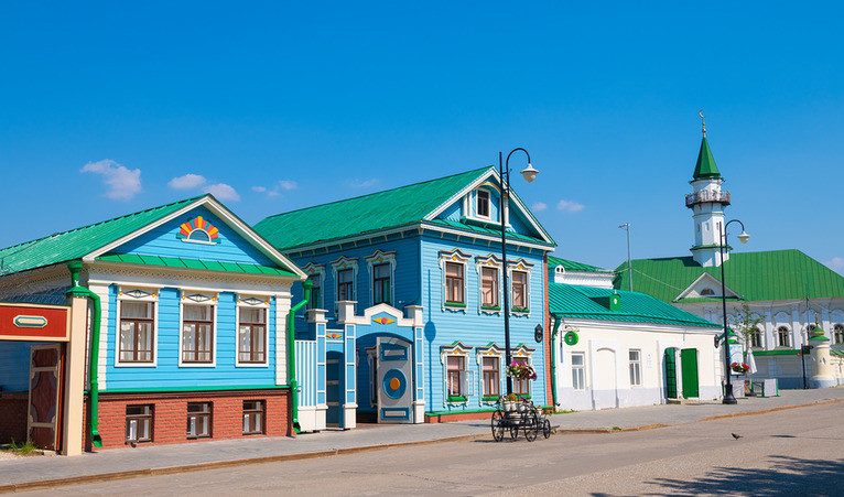 Улица Каюма Насыри. Старо-Татарская слобода.