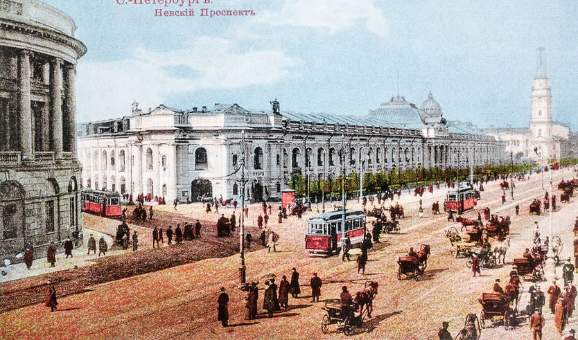 Общий вид на Невский проспект – автобусные экскурсии от 1800 рублей