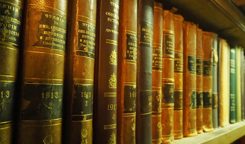 Старые книги – интерьерные экскурсии от 1700 рублей
