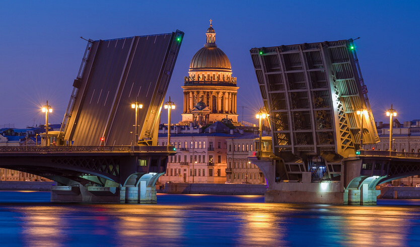 Разводные мосты и река Фонтанка – водные экскурсии по рекам и каналам