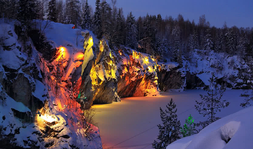 Новогодние хиты Карелии из Москвы – туры в Карелию