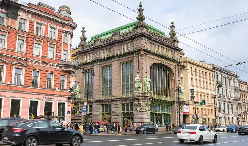 Модерн в Петербурге (с посещением Крыши Зингера и чаепитием в Елисеевском) — Индивидуальные (VIP) экскурсии и туры в Санкт-Петербурге от 5600 руб.