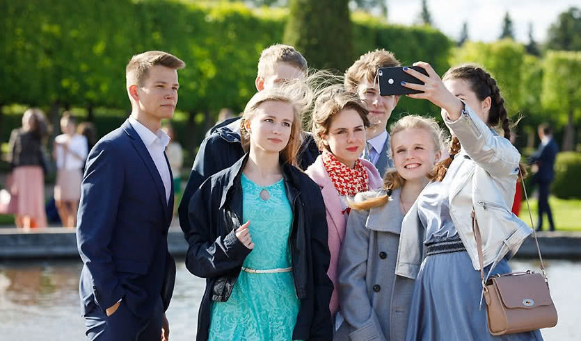 Выпускной в Петергофе