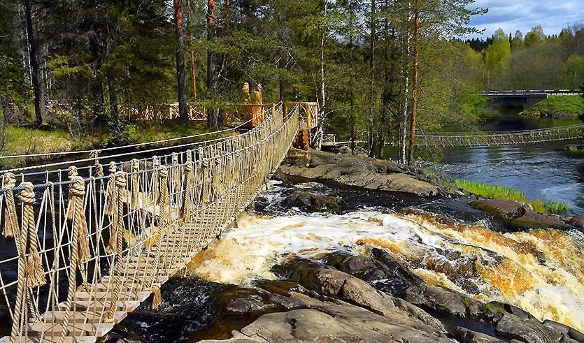 Водопад Ахвенкоски