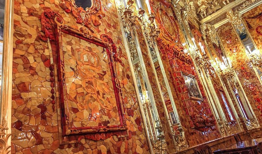 Екатерининский дворец (Янтарная комната)