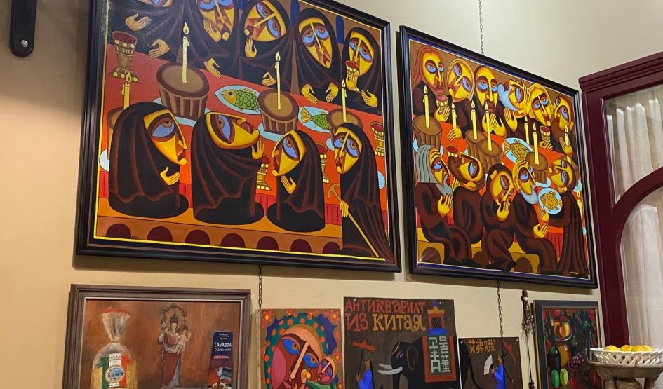 Экскурсия в квартиру с альфрейными росписями в мини группе