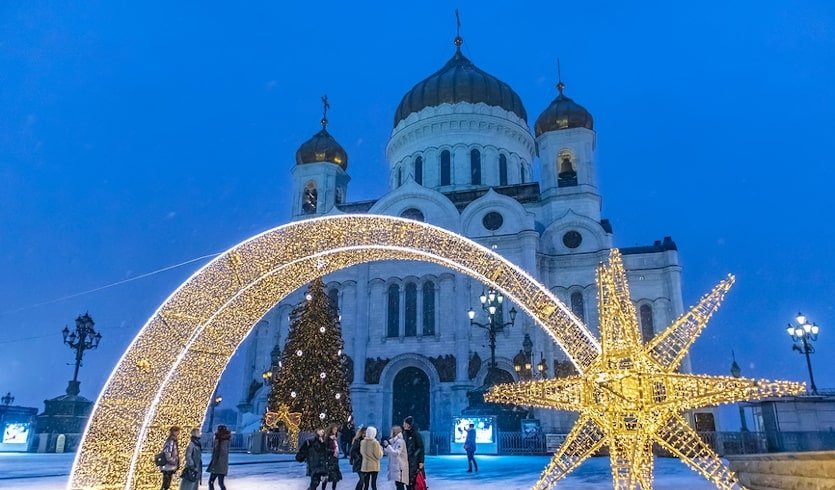 Рождественские традиции столицы — туры в Москву от 12900 руб.