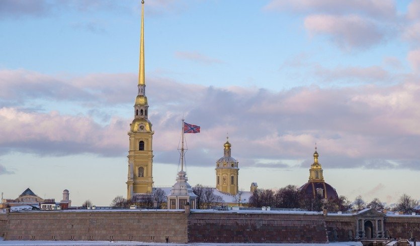 Исаакиевский собор и Петропавловский собор