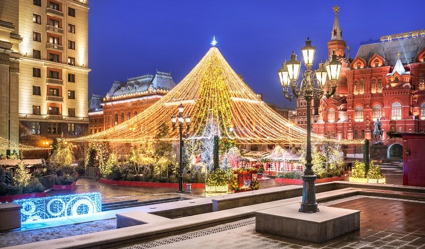 Новогодняя ёлка в Москве – туры в Москву от 8750 рублей