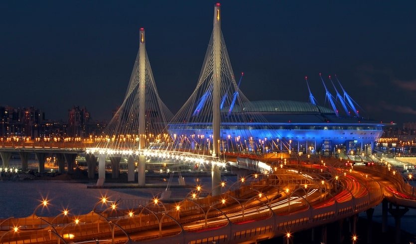 «Газпром Арена» – сборные туры в Санкт-Петербург от 24970 рублей