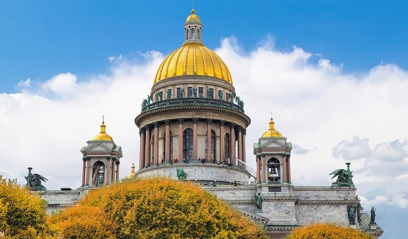 Исаакиевский собор – сборные туры в Санкт-Петербург от 19770 рублей