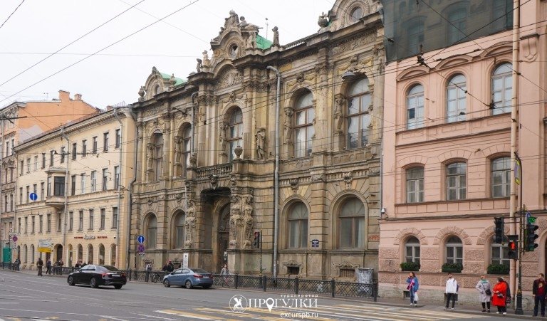 Особняк З. И. Юсуповой на Литейном — Дворцы и особняки от 1050 рублей
