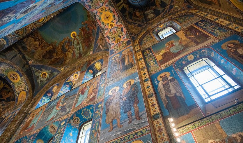 Экскурсия в Спас на Крови (для заказных групп) — Интерьерные 