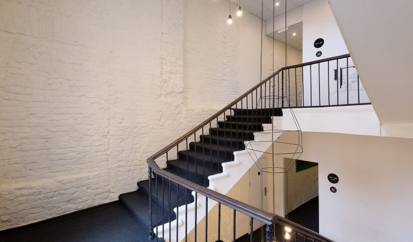 Отель Станция М1 – лестница