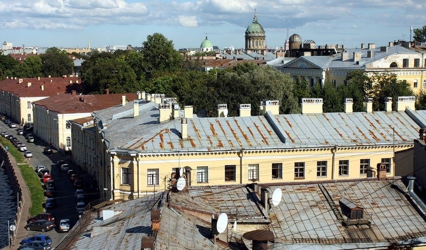 Петербургские крыши – по крышам Петербурга от 3500 рублей