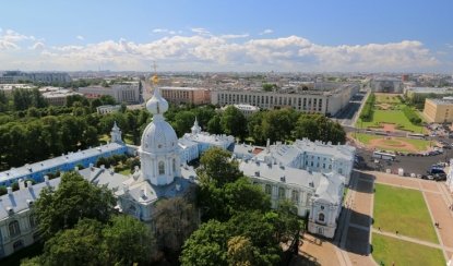 Сады Смольного – Пешеходные экскурсии