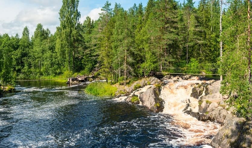 Водопады Карелии – туры в Карелию от 10250 рублей
