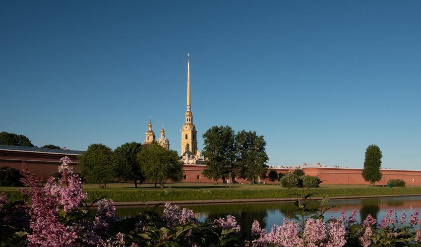 САП прогулка к Петропавловской крепости по воде