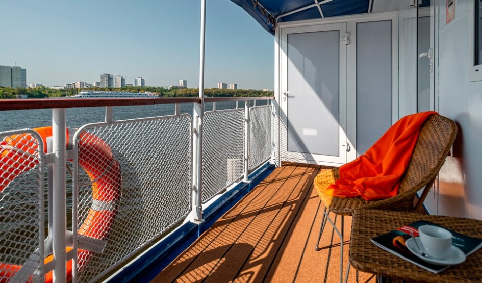 Балкон каюты Полулюкс Балкон каюты Полулюкс