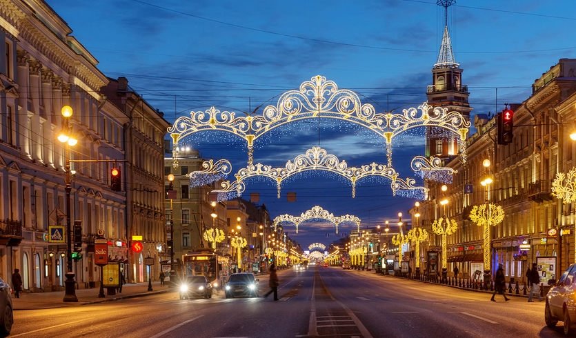 Праздничное убранство Невского проспекта - Сборные экскурсии для школьников в Санкт-Петербурге