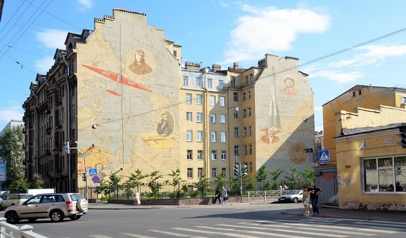 Брандмауэр дома с граффити – пешеходные экскурсии от 1150 рублей Брандмауэр дома с граффити – пешеходные экскурсии от 1150 рублей