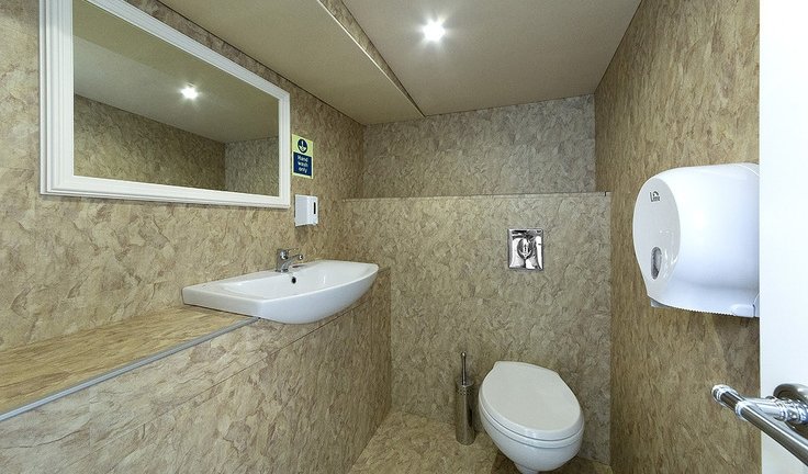 Туалет – аренда теплохода в СПб от 13000 рублей