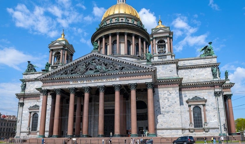 Исаакиевский собор. Работа Огюста Монферрана – интерьерные экскурсии от 2450 рублей