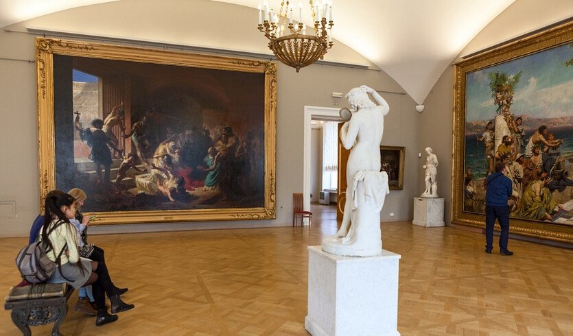 Русский музей. Искусство XVIII века — Фото № 2 — Фотобанк Лори / Кекяляйнен Андрей  Русский музей. Искусство XVIII века — Музеи