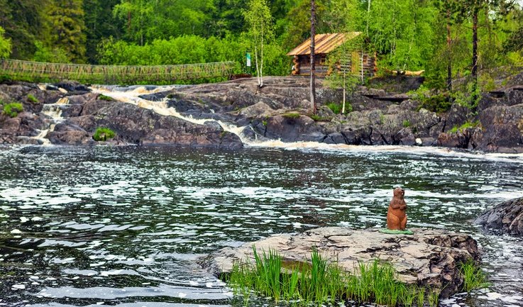 Водопад Ахвенкоски – тур в Карелию от 11350 рублей 