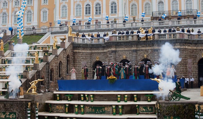 Праздник открытия фонтанов в Петергофе 2023 (для заказных групп) – автобусные экскурсии для организованных групп 